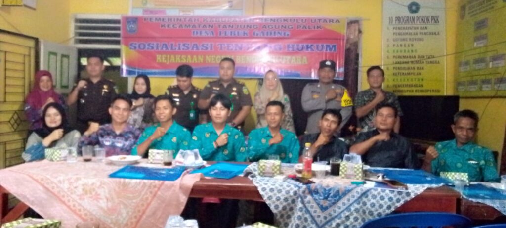 Pemdes Lubuk Gading Laksanakan Kegiatan Pelatihan Sosialisasi Hukum