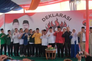 Deklarasi Di Kediaman Calon Bupati dan Wakil Bupati Bengkulu Utara Arie Septia Adinata SE, M.A.P- Sumarno S.Pd